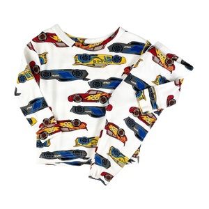 Gap Pixar Cars Organic Cotton Pajama Set Lightning McQueen Size 6-12 Months